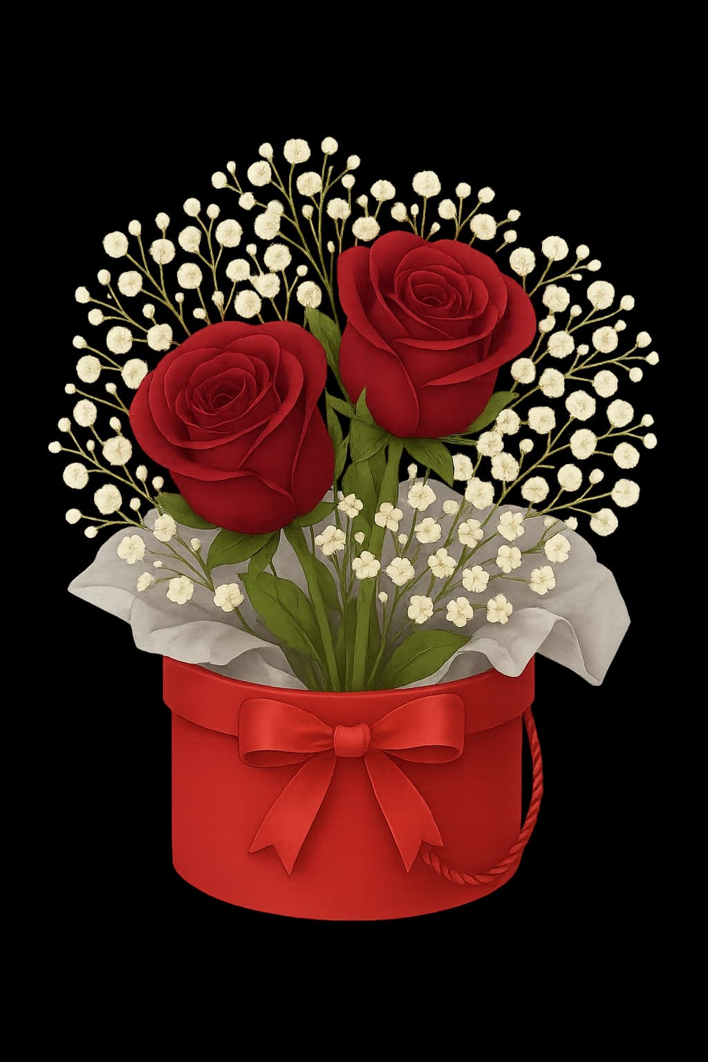 Букети в кутия